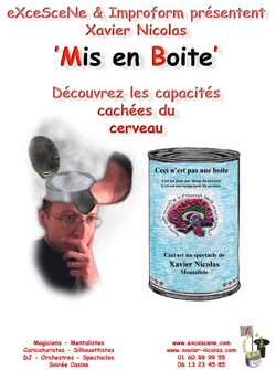 Affiche Mis en Boite 250