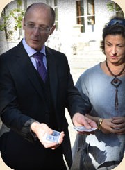 Tours de cartes en première partie de l'apéritif
