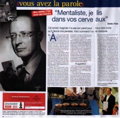 2012 10 26 article-sur-le-magicien-mentaliste-xavier-nicolas-dans-france-dimanche