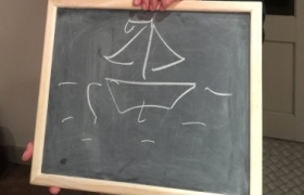 Un Bateau à Veules les Roses