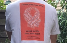 Tee shirt Mentaliste Orange Xavier Nicolas