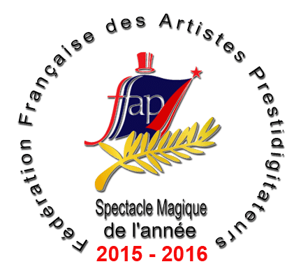 Logo spectacle magique de l'annee 2015 - 2016