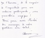 Commentaire Catherine de Simon