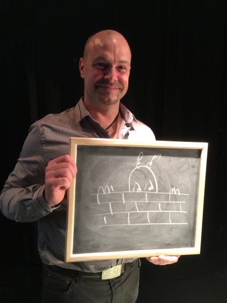 Le mentaliste devine les dessins des spectateurs